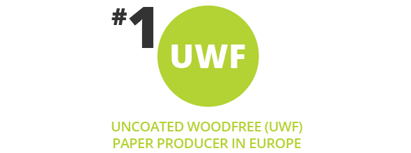 1st uncoated woodfree (uwf) paper producer in europe